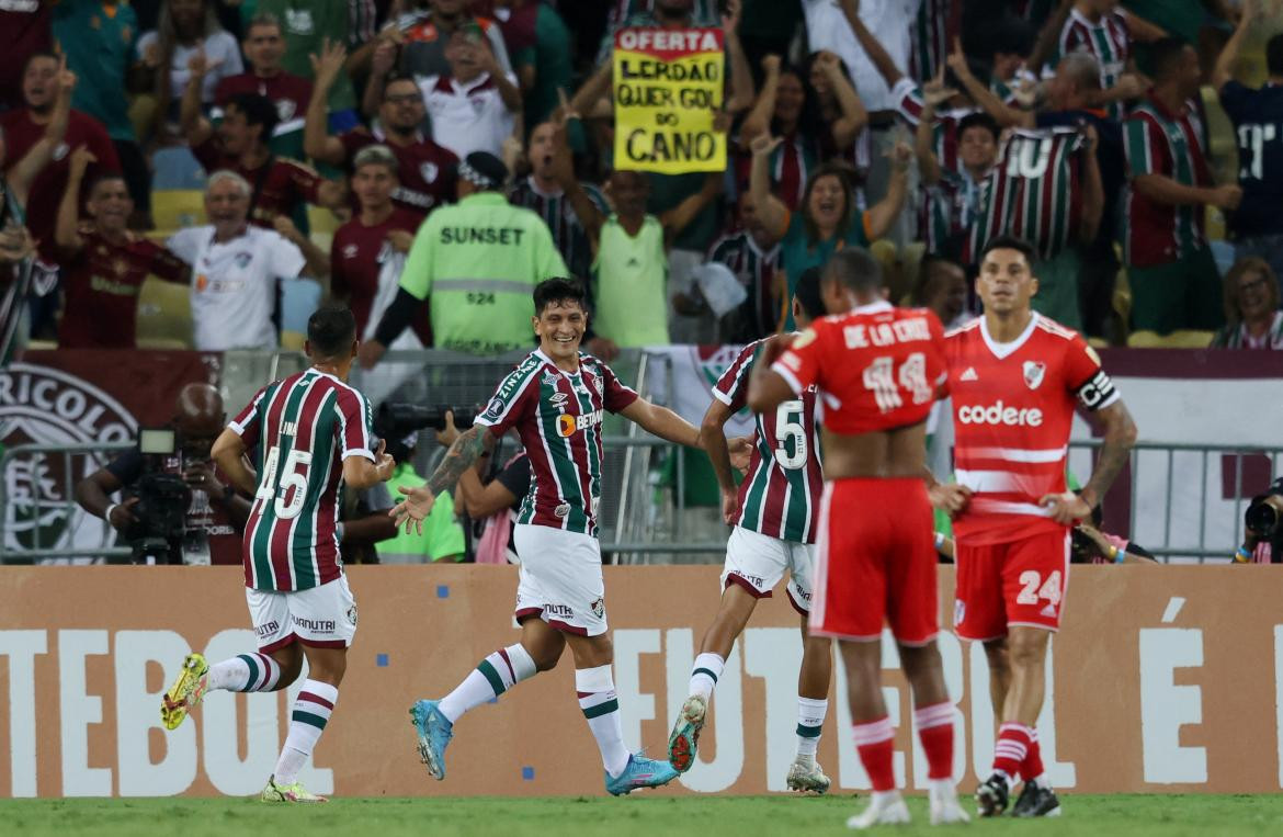 Copa Libertadores: River no hizo pie en Brasil y fue goleado por Fluminense  con un Cano intratable | Canal 26