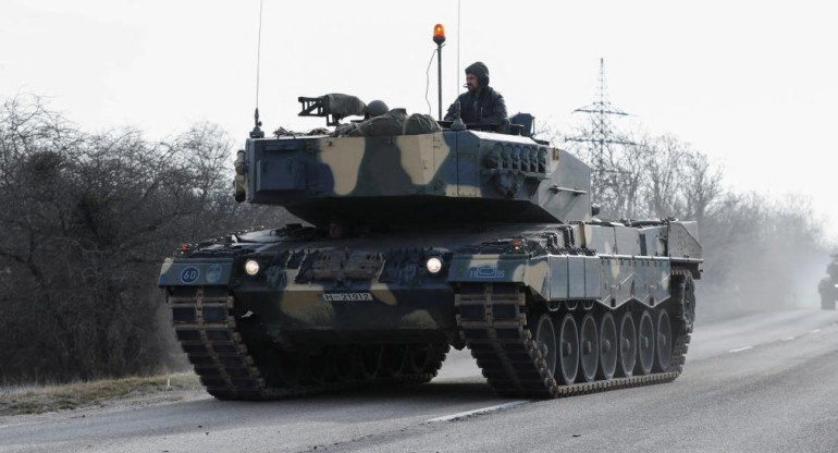Guerra entre Rusia y Ucrania, tanques ucranianos, Reuters