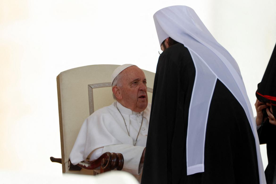 Papa Francisco, emisario del patriarca ortodoxo ruso Cirilo, Reuters