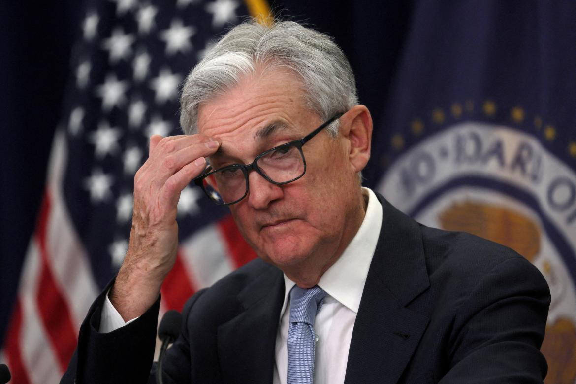Jerome Powell, presidente de la Reserva Federal de EEUU. Foto: Reuters. 