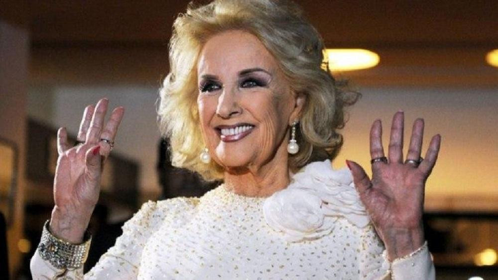 Mirtha Legrand, foto NA