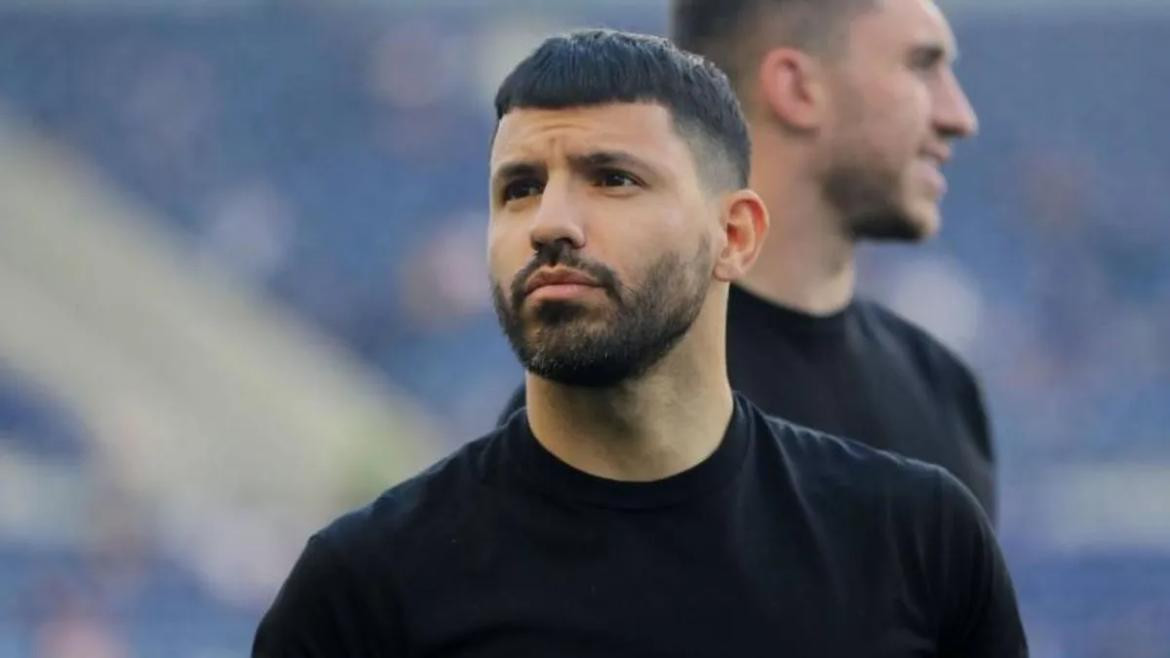 Kun Agüero, exfutbolista. Foto: NA