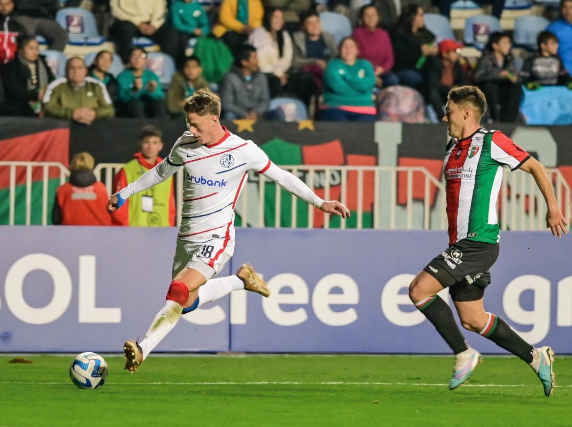 Copa Sudamericana, Palestino vs. San Lorenzo. Foto: NA.