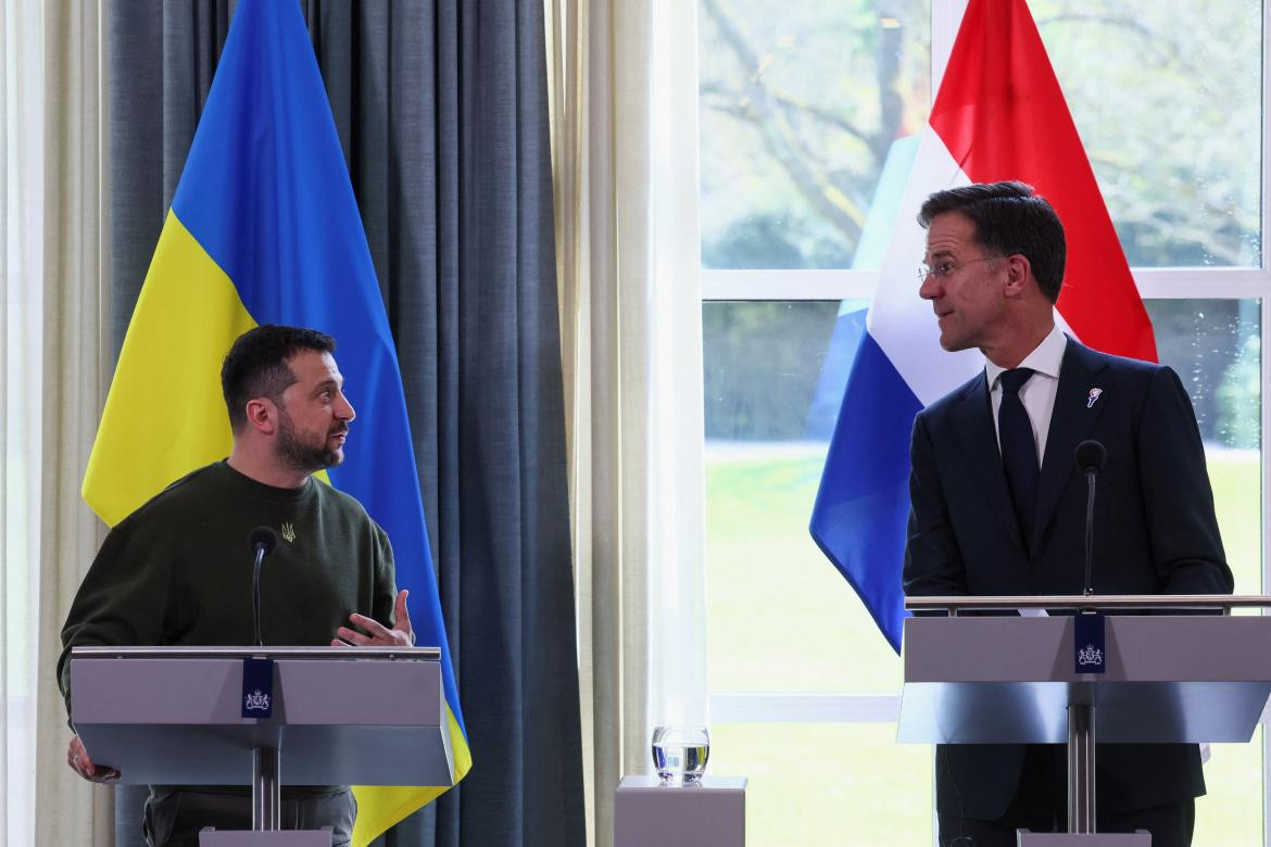 Volodimir Zelenski, presidente de Ucrania, visita a Países Bajos, Reuters
