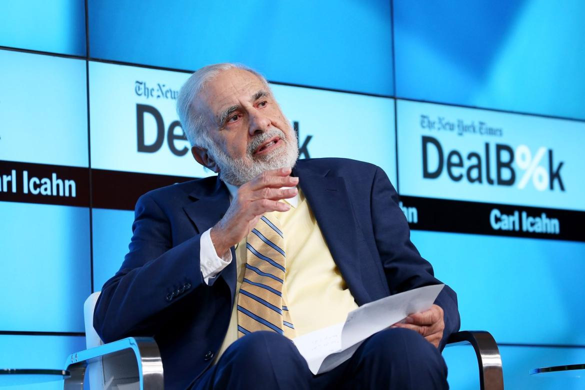 Carl Icahn. Foto: Getty.