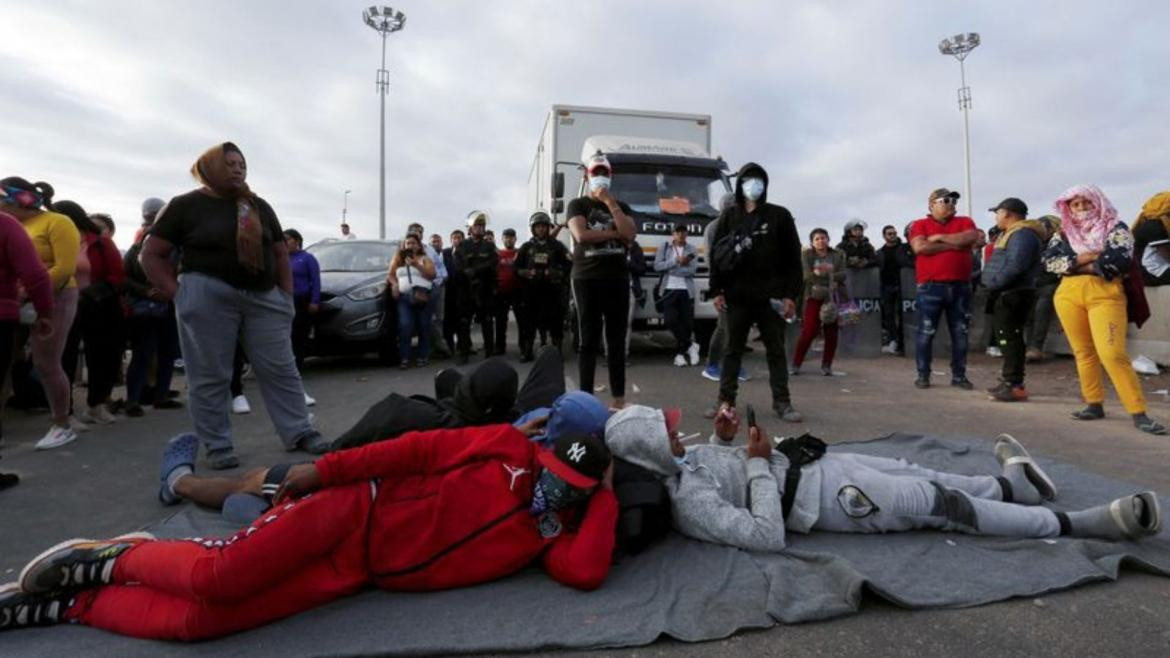 Migrantes venezolanos. Foto: Reuters