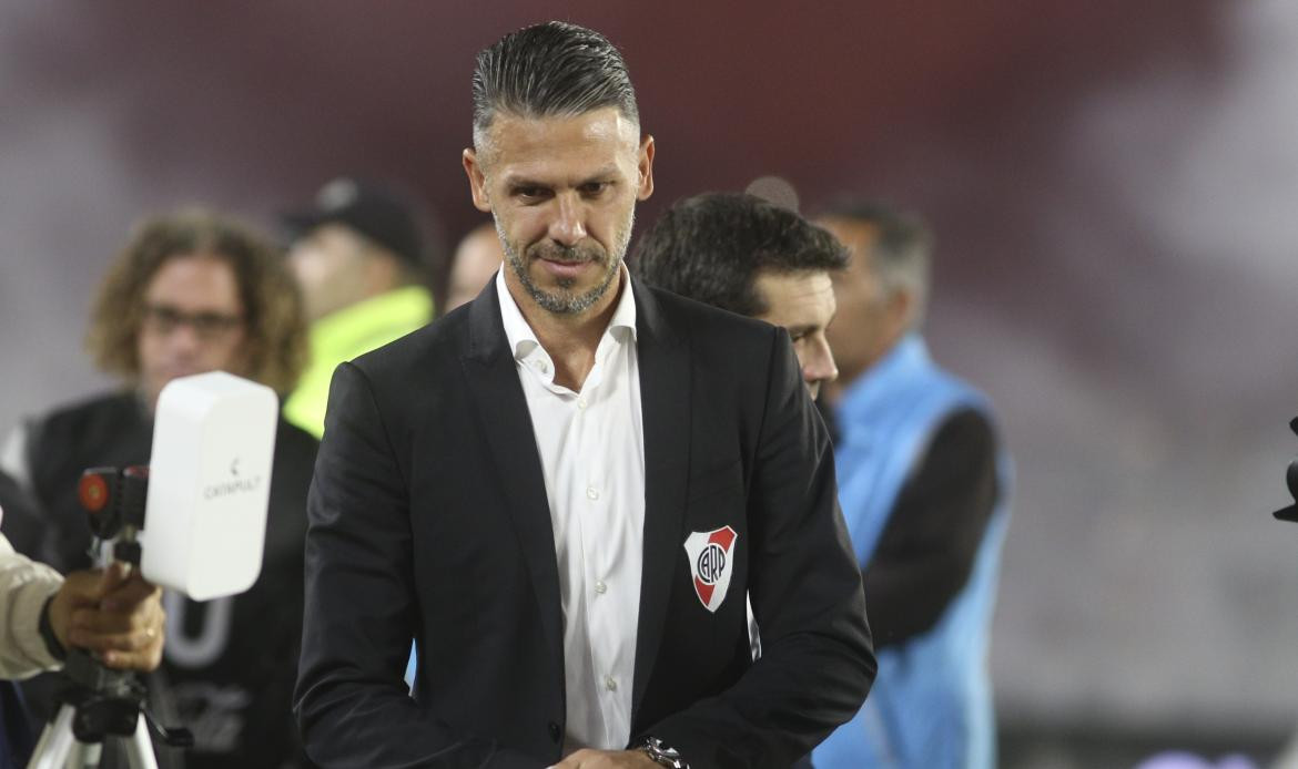 Martín Demichelis, River. Foto: NA