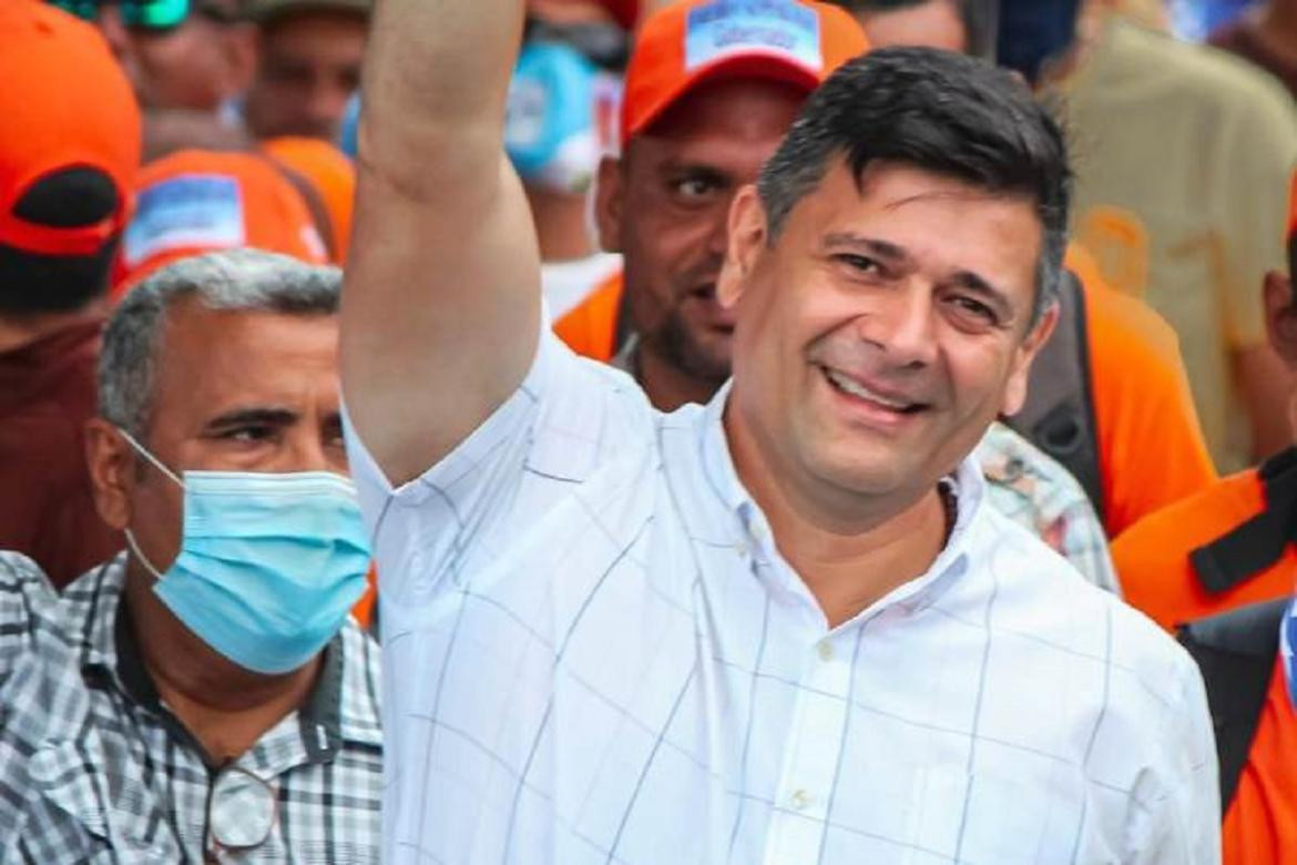 Freddy Superlano, candidato venezolano. Foto: Reuters
