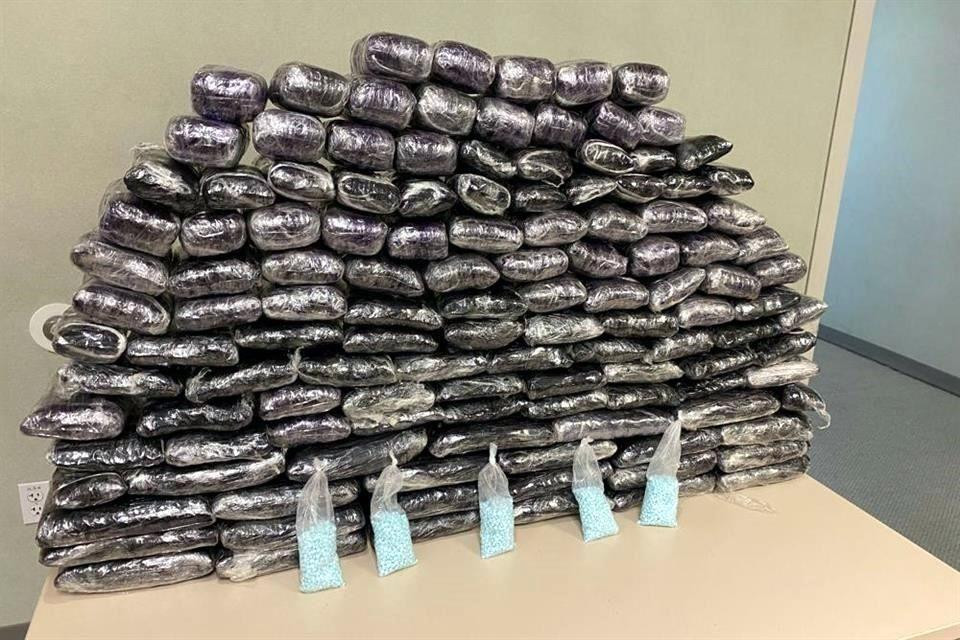 Pastillas de fentanilo secuestradas por Estados Unidos. Foto: Reforma