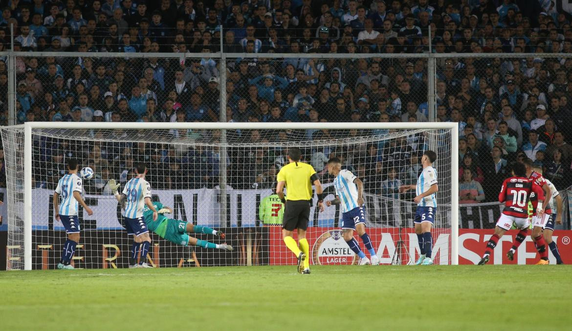 Racing vs Flamengo, Copa Libertadores. Foto: NA