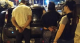 La pareja al momento de ser detenida. Foto: Crónica