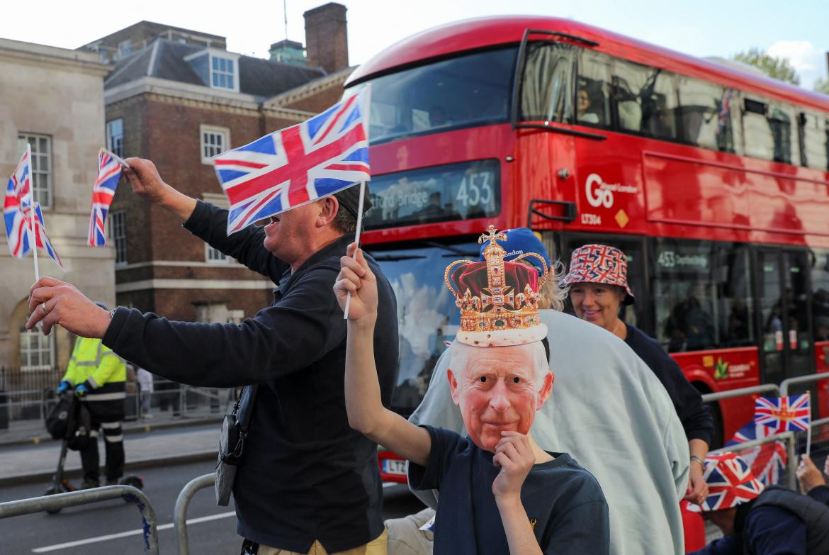 Festejos por la coronación de Carlos III. Foto: Reuters