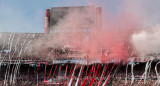 El recibimiento de River Plate para el Superclásico. Foto: NA.