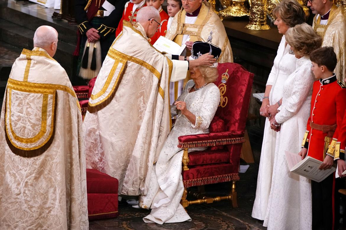 Coronación Reina Camilla. Foto: Reuters.