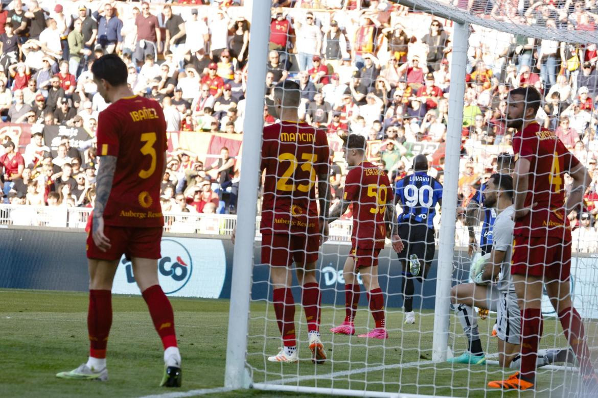 Inter vs Roma, Serie A. Foto: EFE