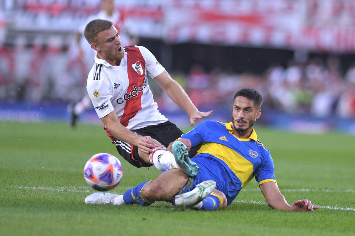 River Plate vs. Boca Juniors; Superclásico 1. Foto: Télam.