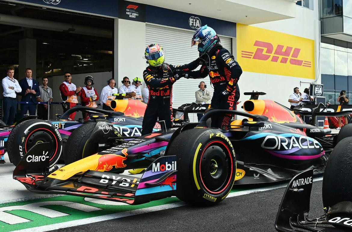 Fórmula 1, Gran Premio de Miami, Verstappen y Pérez, Reuters