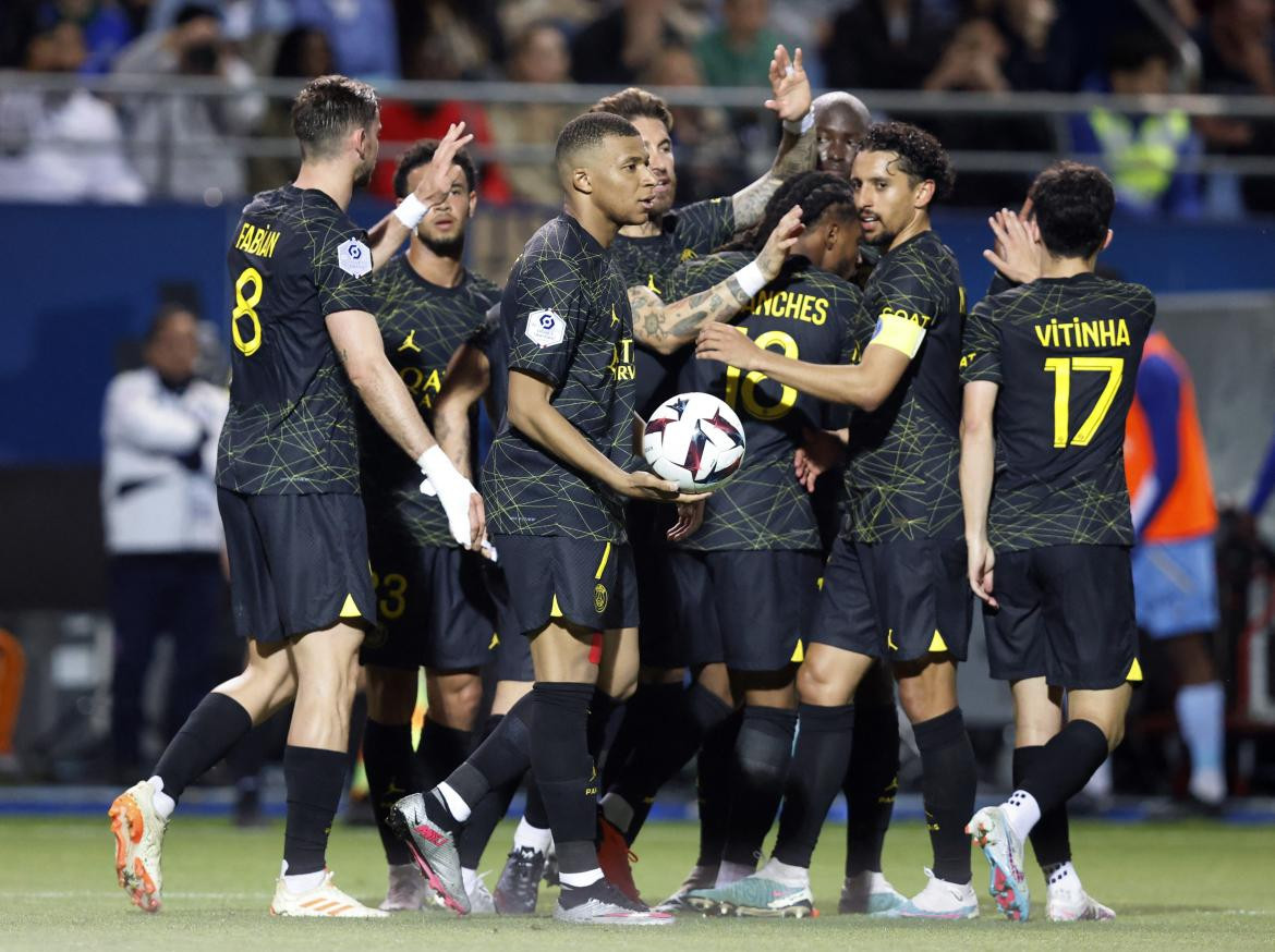 El PSG ganó sin Messi. Foto: Reuters.