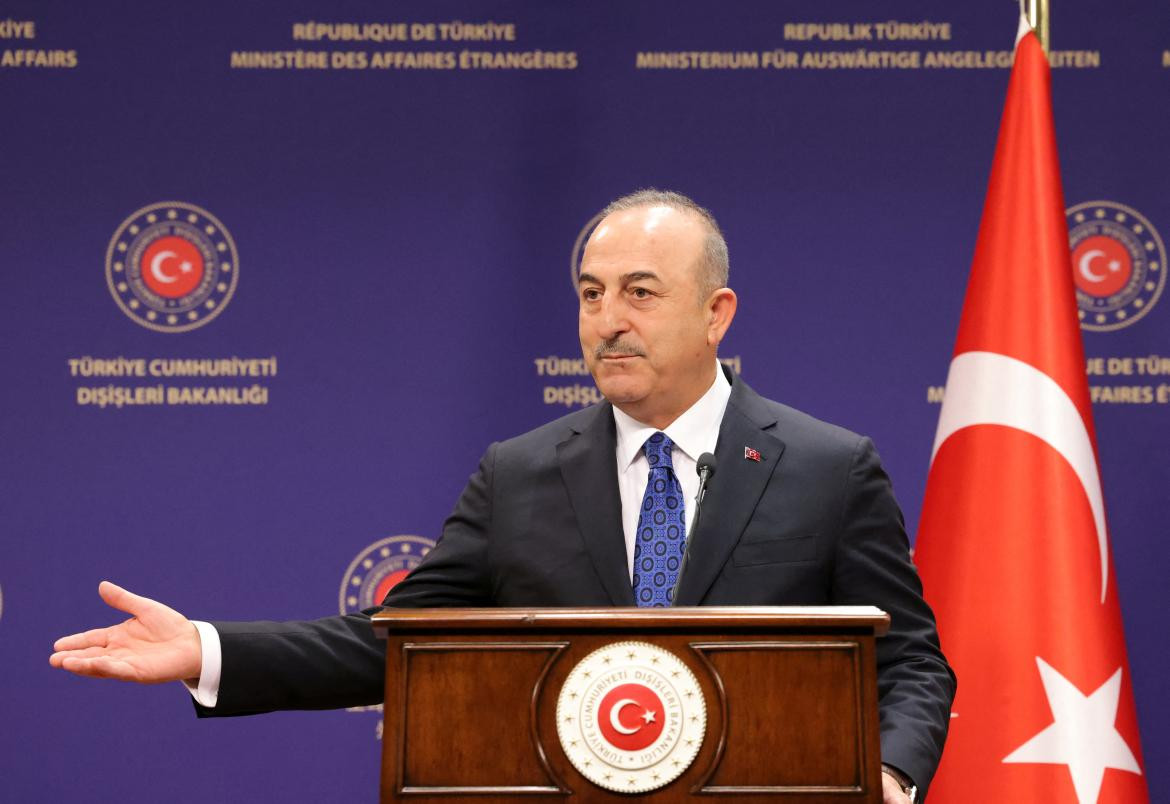 Mevlut Cavusoglu, ministro de Exteriores turco. Foto: Reuters.