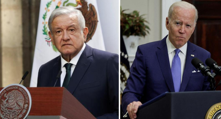 Manuel López Obrador y Joe Biden. Fotos: Reuters