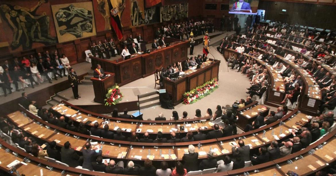 Parlamento ecuatoriano. Foto: Reuters