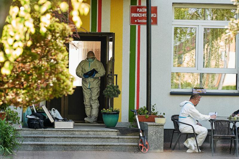 Femicidio en un orfanato de Polonia. Foto: Reuters.