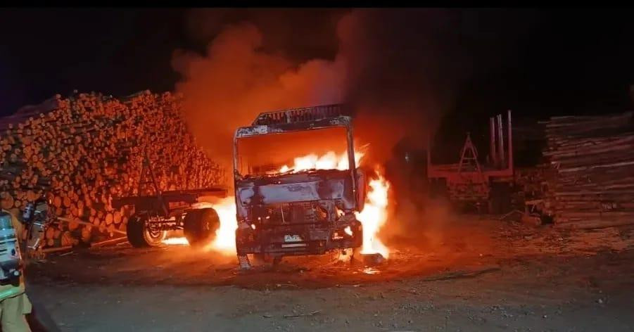 Ataques en el sur de Chile. Foto: Prensa Ciudadana