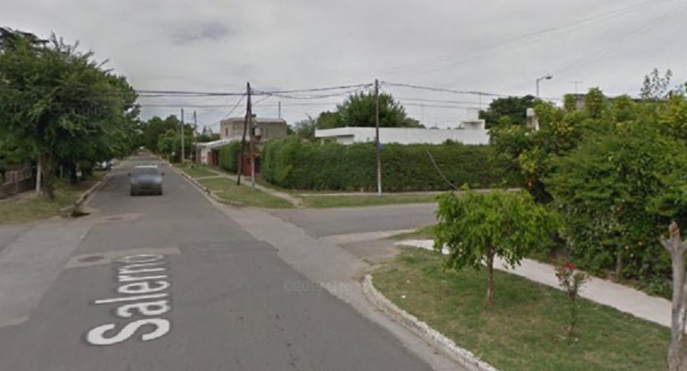 El lugar de la discusión y posterior asesinato en San Miguel. Foto: Google Maps