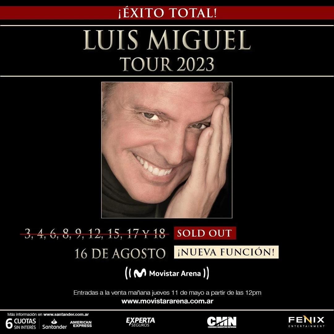 Luis Miguel, show, música, NA