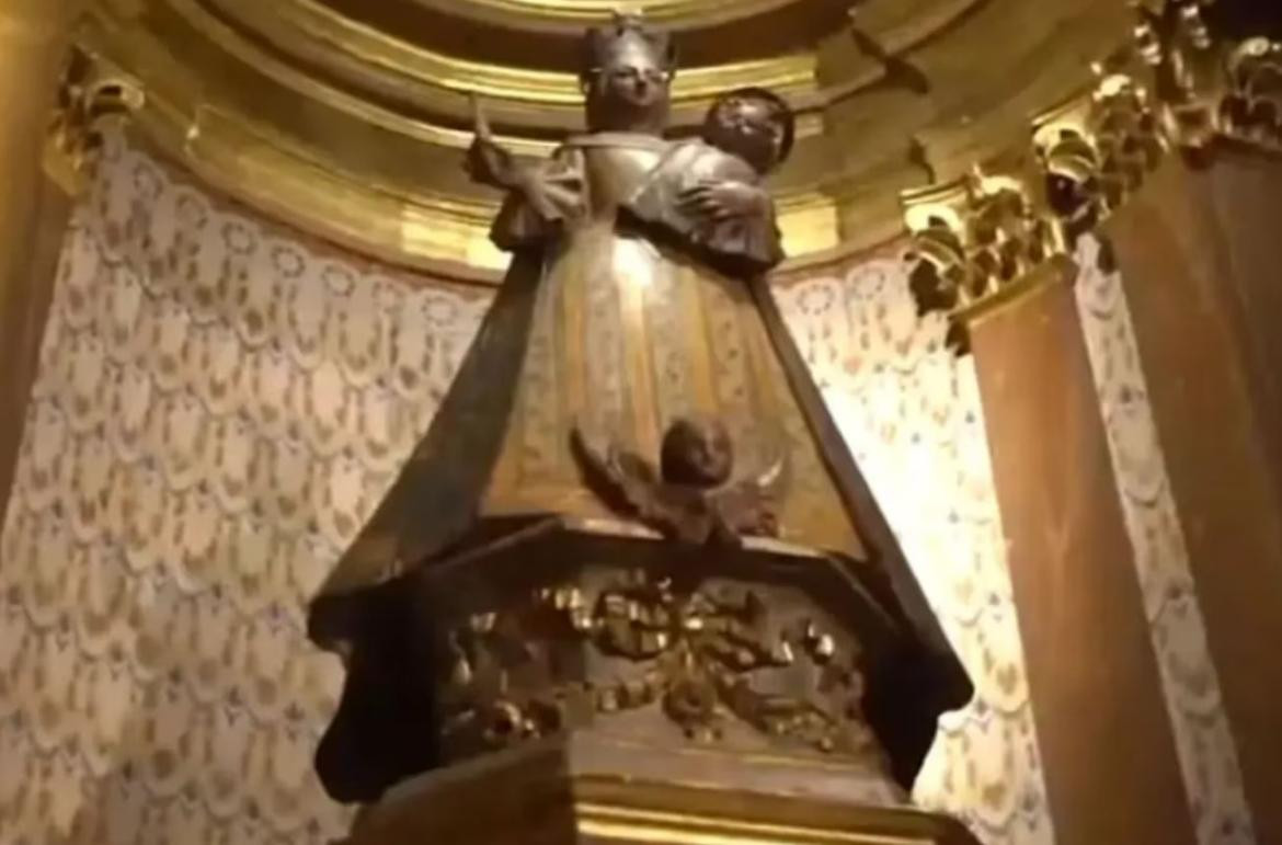 La Virgen Nuestra Señora de Nieva, de la Catedral de Córdoba. Foto: Gentileza La Voz.