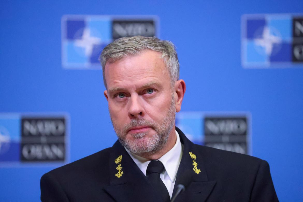 Rob Bauer, OTAN. Foto: Reuters