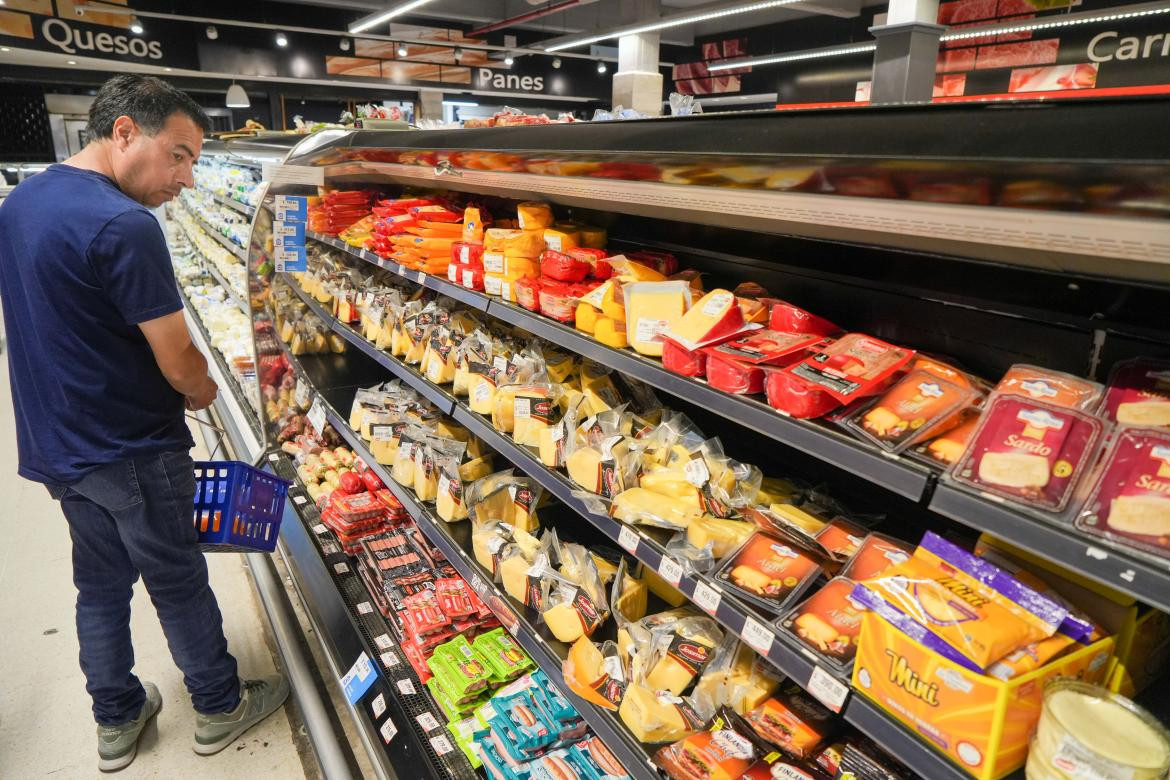 Inflación - Supermercado. Foto: NA.