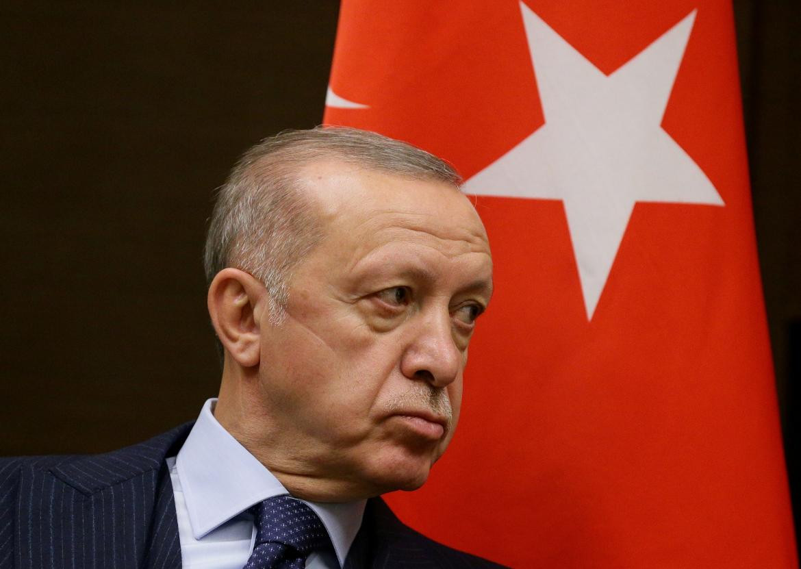 El presidente de Turquía, Recep Tayyip Erdogan. Foto: Reuters