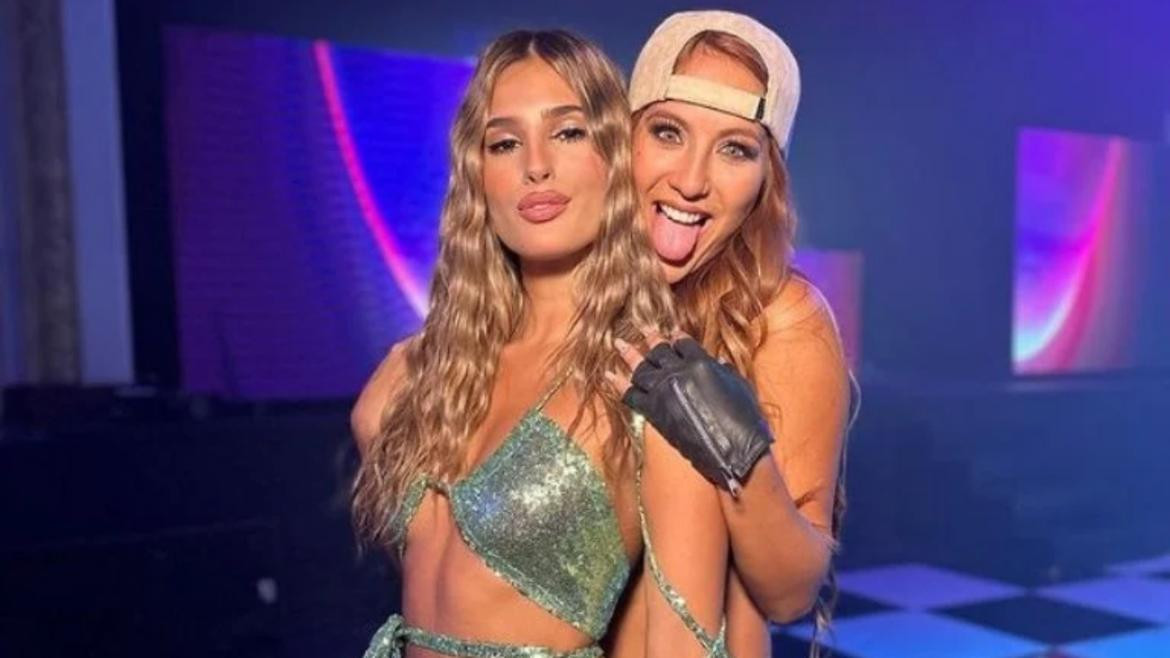 Flor Vigna y Julieta Poggio.