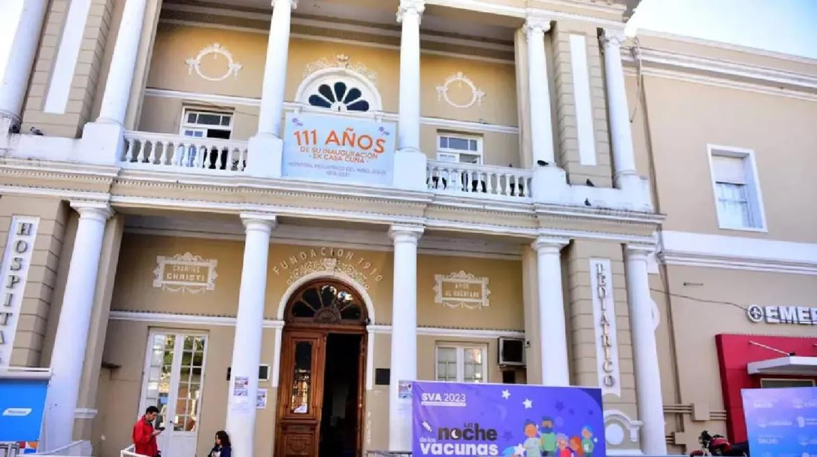 Hospital Pediátrico de Córdoba. Foto: La Voz