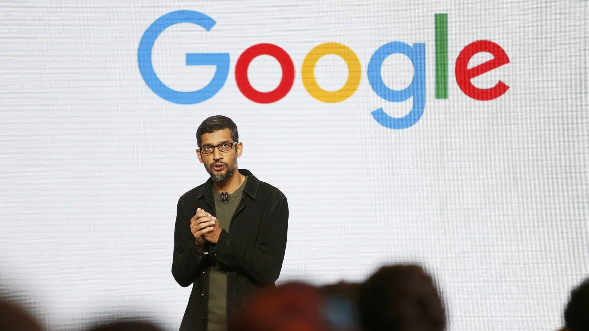 Sundar Pichai, CEO de Google. Foto: Reuters