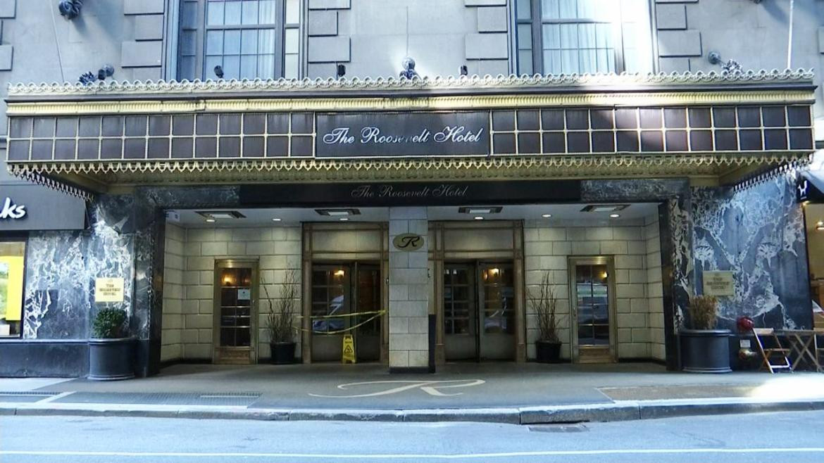 Hotel Roosevelt. Foto: gentileza NY1 Noticias.