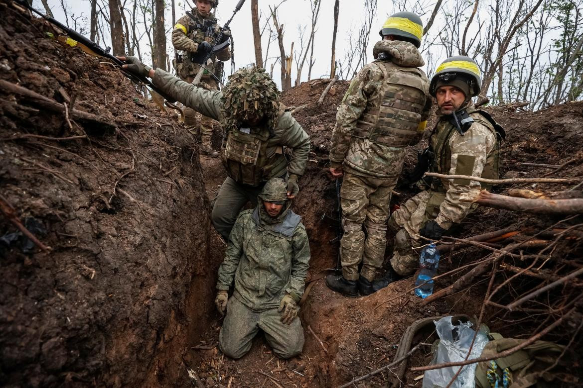 Guerra entre Rusia y Ucrania, trinchera ucraniana, Reuters