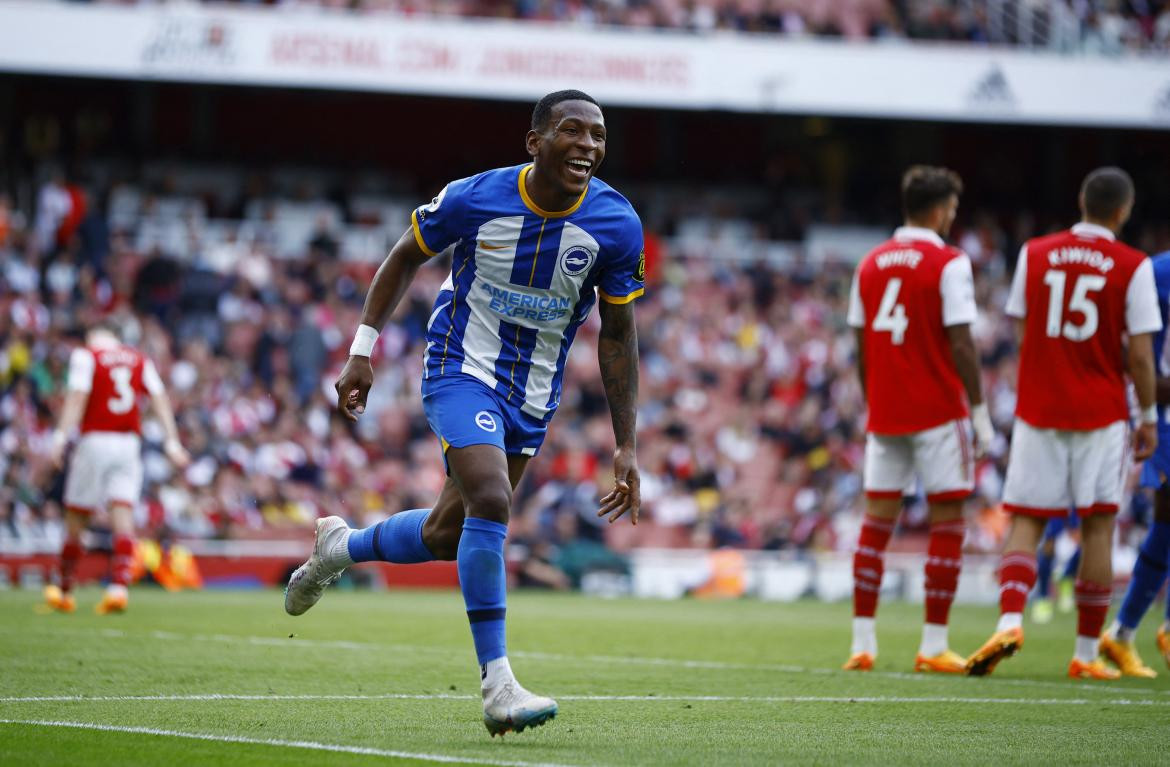 Pervis Estupiñán; Arsenal vs. Brighton. Foto: Reuters.