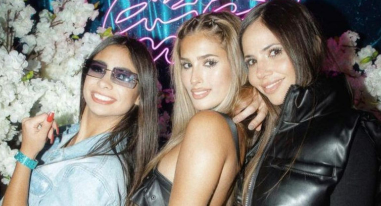 Romina, Daniela y Julieta de Gran Hermano. Foto: Instagram.