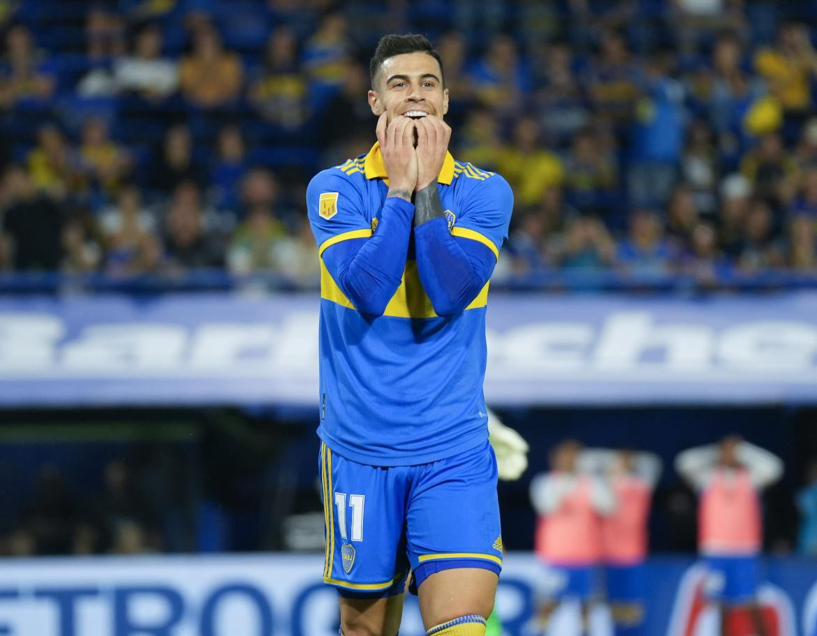 Martín Payero; Boca Juniors vs. Belgrano. Foto: NA.