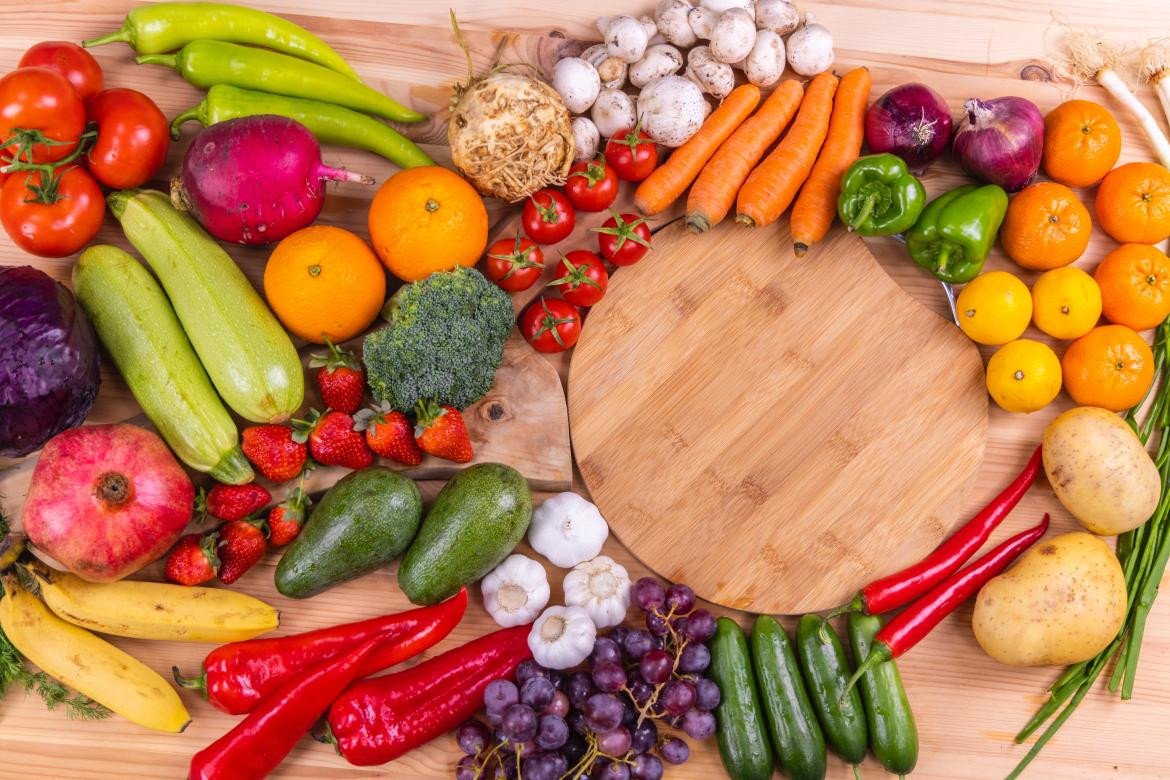 Tabla de verduras. FOTO: Unsplash