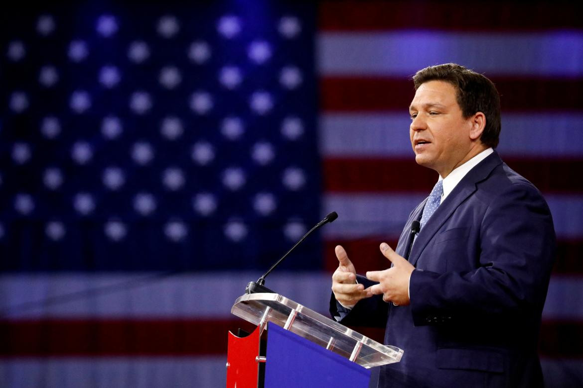 Ron DeSantis, Florida. Foto: Reuters