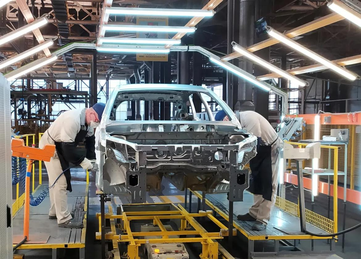Producción de autos. Foto: Reuters