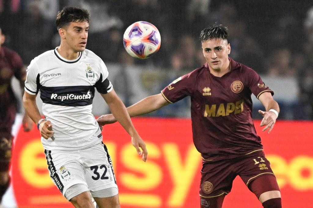 Gimnasia vs Lanús, Liga Profesional. Foto: NA