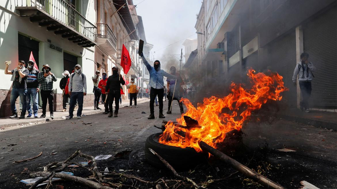 Violencia criminal en Ecuador. Foto: Reuters