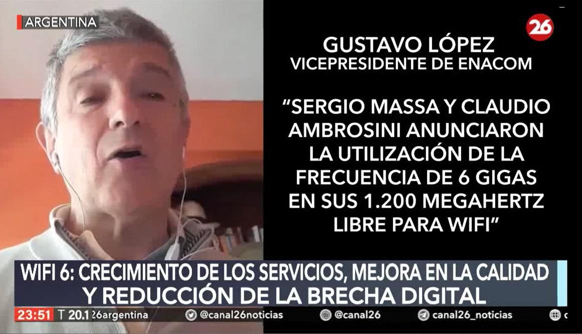 Gustavo López, WiFi 6