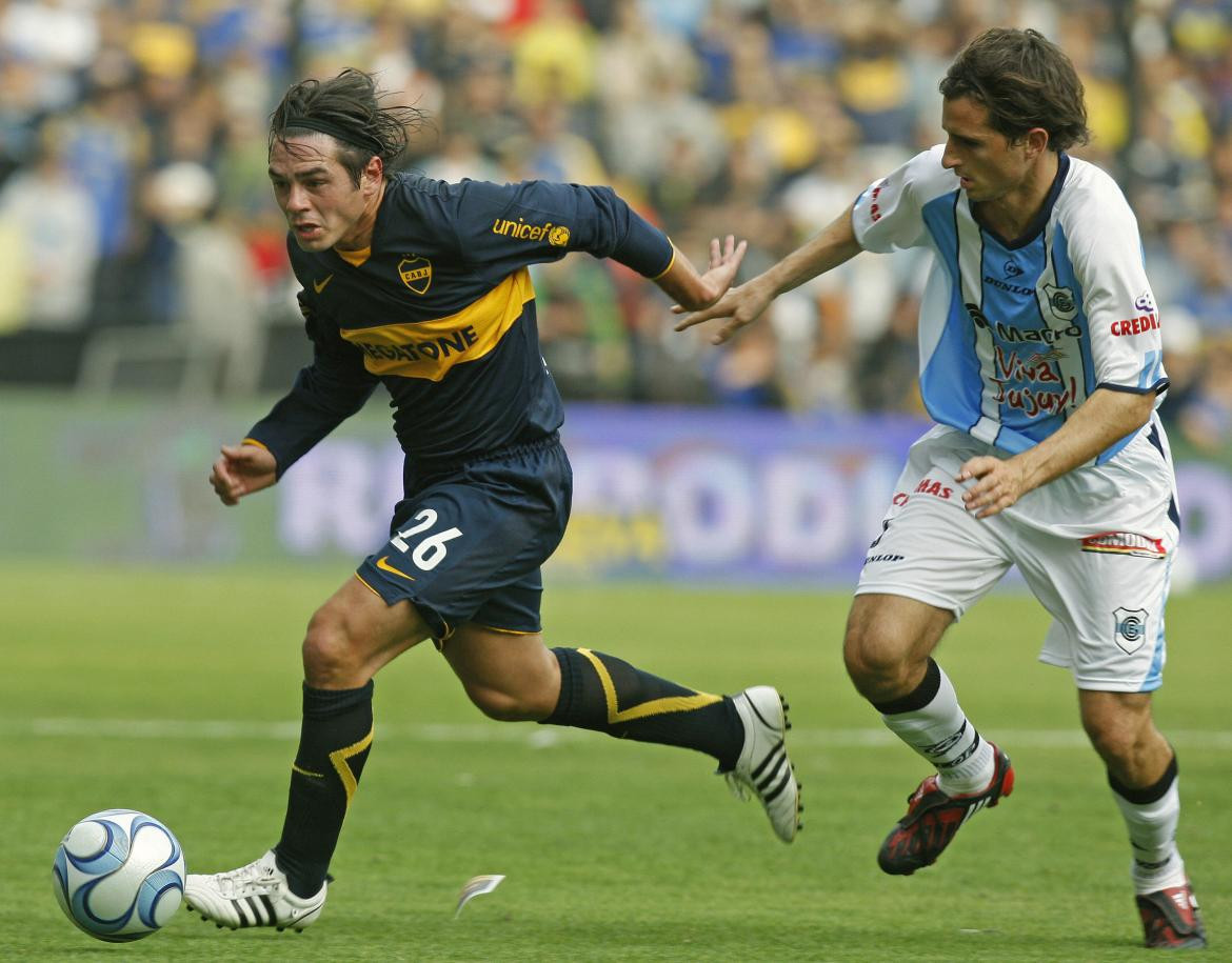 Lucas Castromán en Boca.