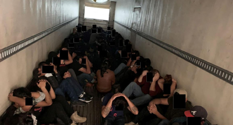 Migrantes en México. Foto: Reuters