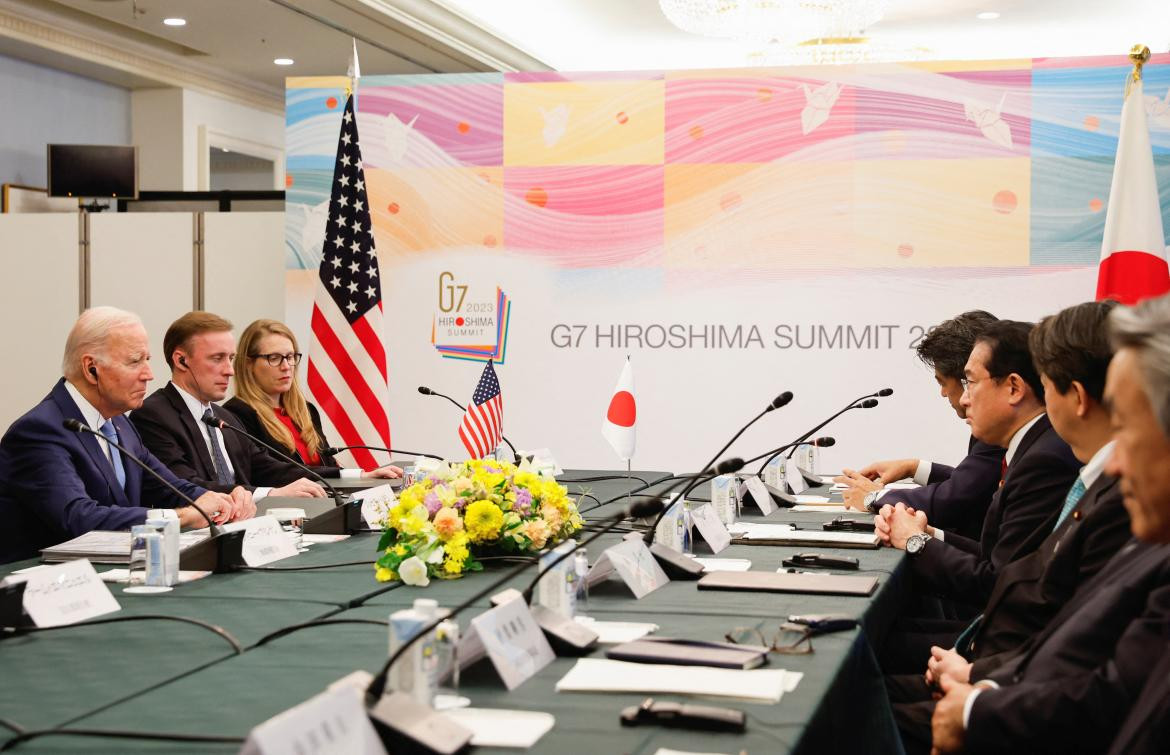 Cumbre G7. Foto: Reuters.